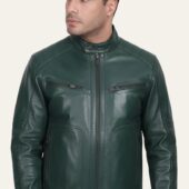 Tonny-Men's-Leather-Jacket-Green