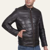 Bomber-Men's-Leather-Jacket-Dark-Brown-