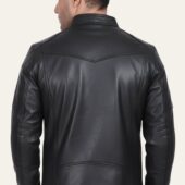 Prince-Men's-Leather-Jacket-Black-Back