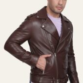 Victor-Men's-Leather-Jacket-Dark-Brown