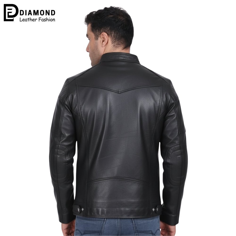 Prince Men Black Leather Jacket - Image 2