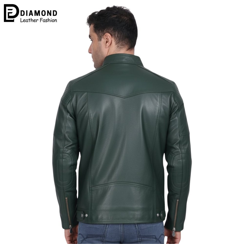Prince-Men-Green-Leather-Jacket (2)