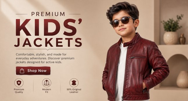 Leather-kids-jackets